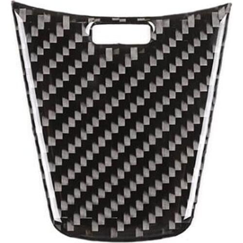 Real Carbon Fiber Car Steering Wheel Decoration Stickers Fit For Tesla Model 3 Interior Car Accessories