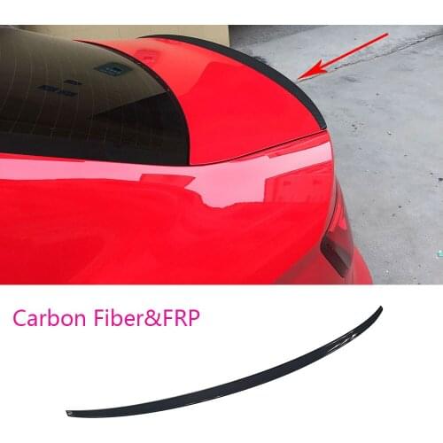 Carbon Fiber FRP Rear Spoiler Trunk Wing For Audi A3 S3 Sedan 2013 2014 2015 2016 2017