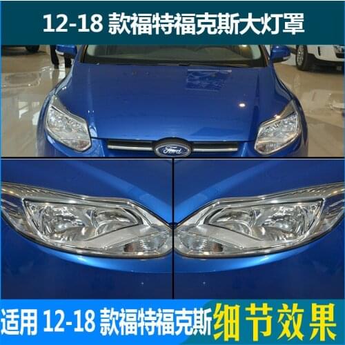 Suit For Classic 09-11 Ford Focus Plexiglass Lamp and 12-18 Headlamp Cover