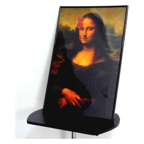 Mona Lisa Smile Puzzle Photo Frame/Deluxe Magic Puzzle Trick Magic Tricks Stage Magia Card Magie Mentalism Gimmick prop magician