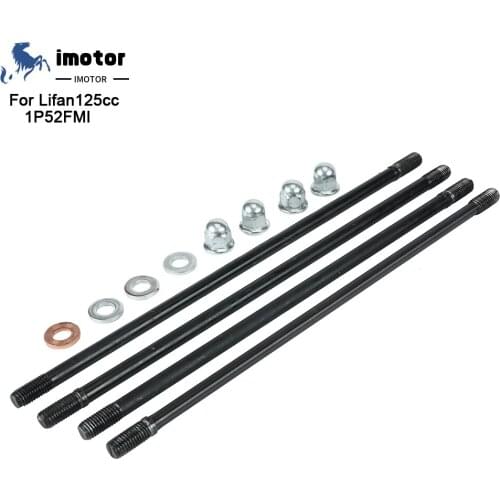 Lifan 125cc Engine Cylinder Head Studs Bolts Screw For Lifan 125 LF 125cc Horizontal Engine Parts