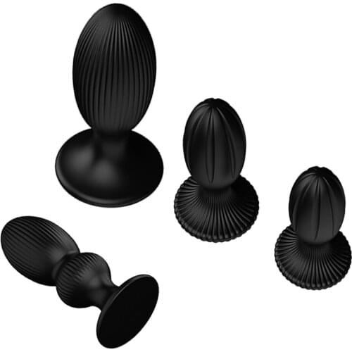 Small Silicone Anal Plug sets Butt Plugs Anal Dildo Sex Toys For Men/Woman Beginner Erotic Intimate Adult Sex Plug Anus Trainner