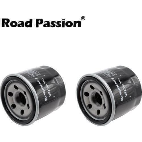 2pcs Oil Filter For SUZUKI GSXR600 GSXR 600 1997-2015 GSXR750 GSXR 750 1988-2015 GV1400 GV 1400 CAVALCADE 1400 1987-1989