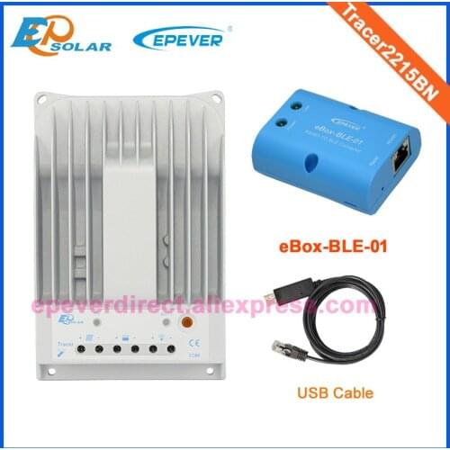Micro controller 20A small home system application Free shipping to US AU Solar panels system Tracer2215BN USB and bluetooth