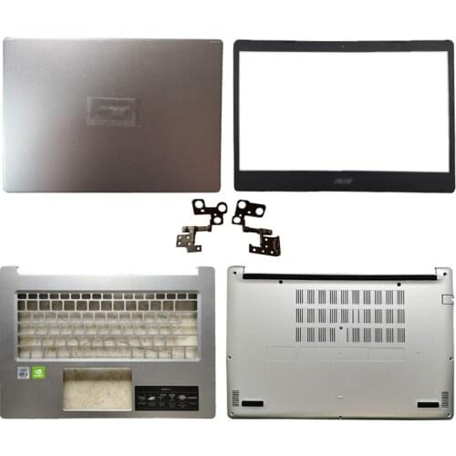New for acer n19h2 A514-52G A514-53 S40-51 S40-53 portable lcd back cover/front frame/palmrest/black silver bottom case