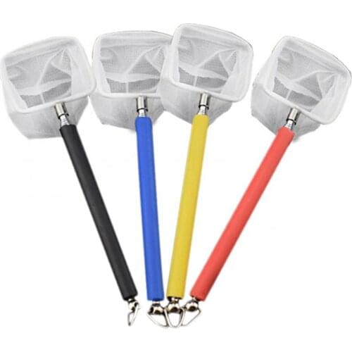 Portable Mini Adjustable Telescopic Shrimp Fishing Net Mesh Aquarium Accessory