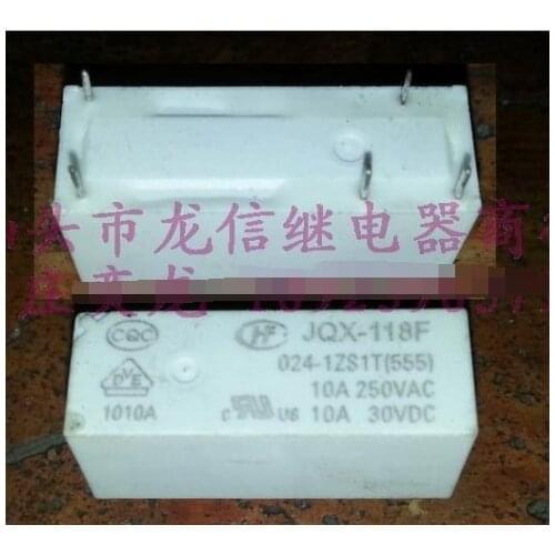 Relays JQX-118F 024-1ZS1T(555) 118F-1C-24V