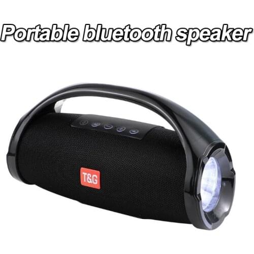LED flashlight bluetooth speaker portable stereo subwoofer dual diaphragm subwoofer audio system speaker Caixa de Som FM radio