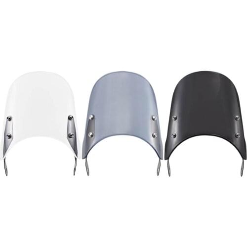 Motorbike Windshield Compact Sport Wind Deflector Motorcycle Windscreen For Triumph Bonneville T100 T120 T 100 120 Thruxton 900