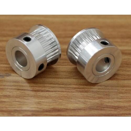 SWMAKER 5pcs* 2GT-26T synchronous wheel 2GT-26tooth timing pulley 5/ 8mm bore size bandwidth 6