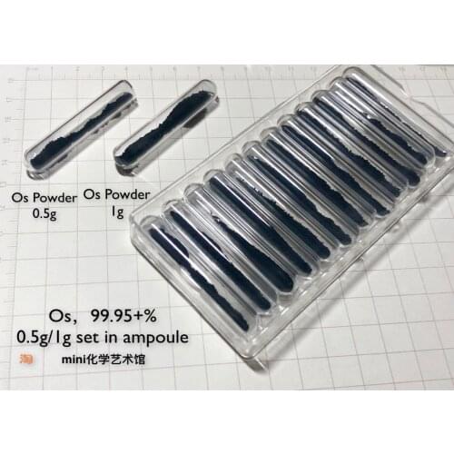 0.5g/1g Osmium Glass Sealing Powder Precious Metal Os