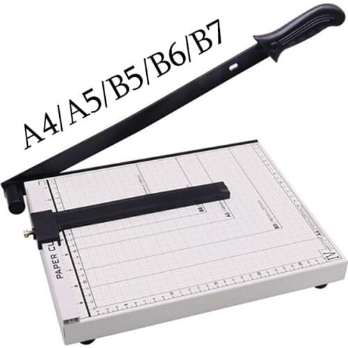 Manual cutting machine Paper Cutter A4/A5/B5/B6/B7 Office binding Paper cutting Photo cutting Machine Office Supplies 1 Pcs