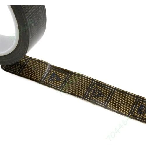 10pcs /lot 20mm x 36M ESD AntiStatic Grid Warning Tape For PCB Electric Components Parts