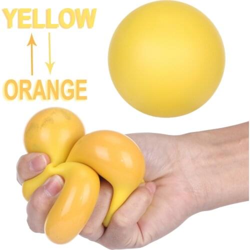 Stress Balls Antistress Top Fidget Toys Office Toy Color Changes To Reduce The Pressure Ball Great Stress-relieving Toy Squishy