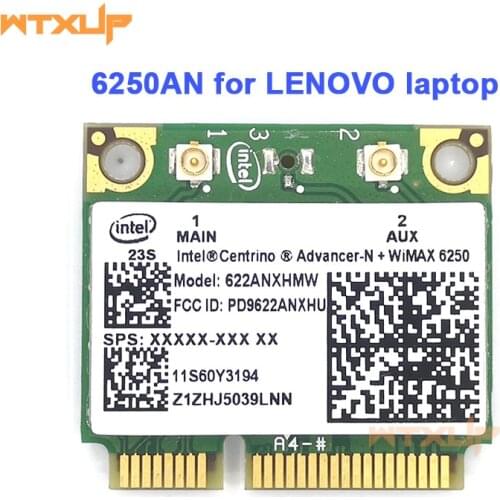 Wireless Network Card 622ANXHMW 6250AN 300Mbps WiFi Adapter for Lenovo/Thinkpad T420 T430 X200 Intel Advanced-N 6250 FRU 60Y3195