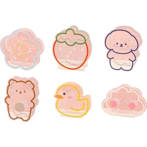 Decorative Cartoon Pencil Holder Makeup Tools Holder Box Remote Control Holder