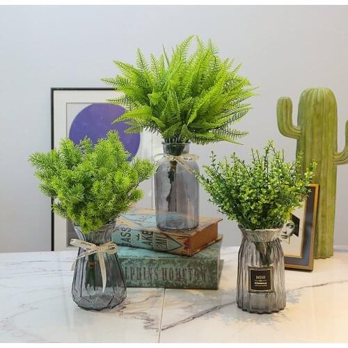 Simulation of Green Plants Periwinkle Outdoor Greening Scenery Indoor Home Decoration Furnishings Restaurant Floral Arrangement