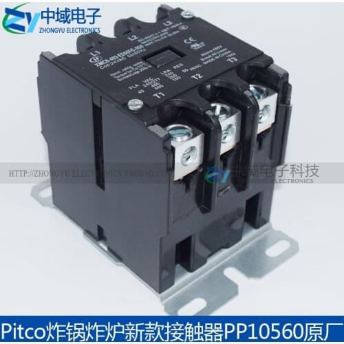 PITCO New Style Fryer Fryer AC Contactor New Style Original Parts PP10560 XMCO-403 ED00FG-050 Coil 24V Ue AC230V 400V
