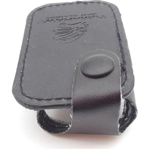 TW9010 leather case for Tomahawk TW9010 Lcd remote two way car alarm system free shipping
