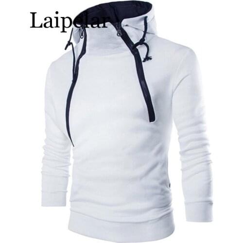 Laipelar Men's T-shirts With A Hood