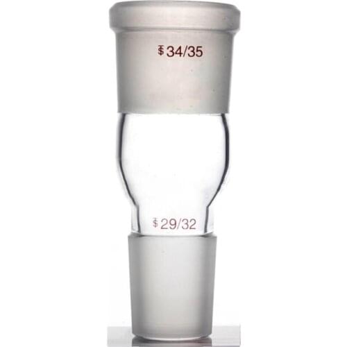 Glass Enlarging Adapter,From 29/32 to 34/35,Lab Chemistry Borosilicate Glassware