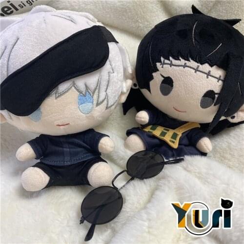 Limit Anime Jujutsu Kaisen Gojo Satoru Getou Suguru Plush Doll Toy Stuffed Soft Collection Cute Lovely Cosplay Xmas Gift C