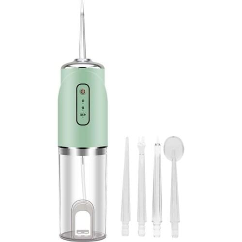 Portable USB Dental Flusher 3 Modes Detachable Design Dental Tool Dental Oral Irrigator Water Flosser 220ml Irrigator USB Scaler