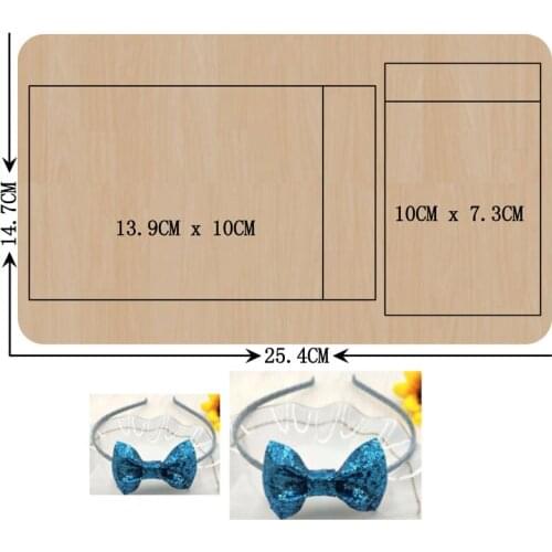 Bow handband wood cutting dies & wooden die mould fit common cutting machine