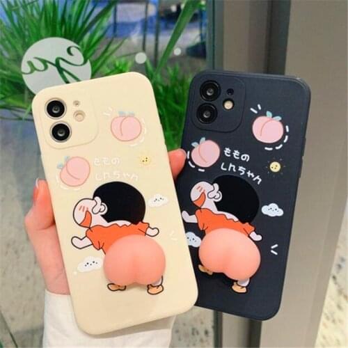 Release Stress Pinch Peach Chick Expanding Mobile Phone Holder For Socket Fold Smartphones Desktop Bracket Phone Stand Holder