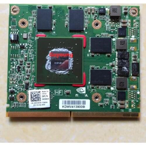 Quadro 1000M Q1000M N12P-Q1-A1 2GB Graphic Card For LAPTOP Dell M4600 M4700 HP 8540W 8560W 8570W 8770W Display Card Video Card