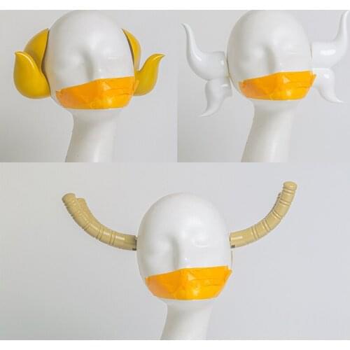 Miss Kobayashis Dragon Maid KannaKamui Toru Cosplay Headwear Horn Anime Hair Clip Hair Pin Halloween Costume Prop Hairpin