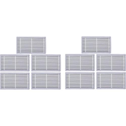 10 pieces/lot Hepa filter for midea MR04 Robot Vacuum Cleaner Parts Accessories Replacement