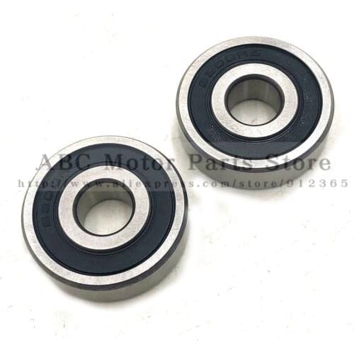 2pcs Bearing 6200 6200Z Fit For Pocket bike Handlebar Steering Rod Mini Dirt Bike Small ATV Quad