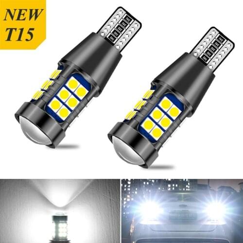 2Pcs W16W T15 921 912 LED BA15S P21W T20 7440 Reverse Back UP Lights Bulb for Audi A3 8P A4 B8 B6 A6 C6 C5 C7 A5 Q5 Q7 Q3 TT