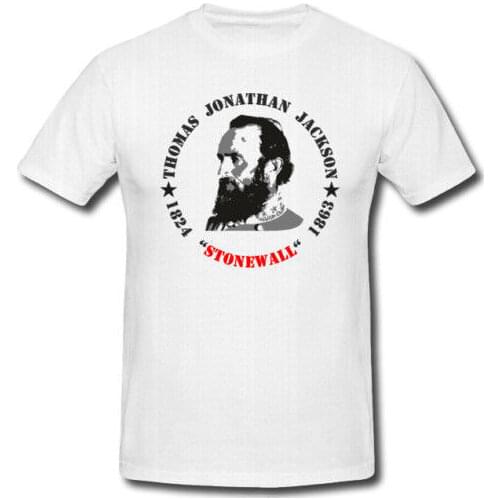 2019 Summer Brand Clothing Jackson Stonewall Southern Confederates - T Shirt Novelty T Shirt