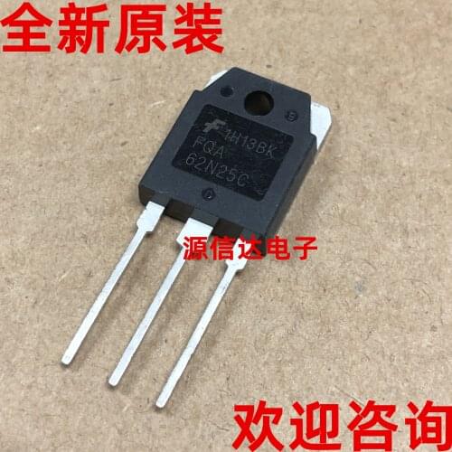 New and original FQA62N25C 62N25 62A 250V TO-3P N Channel MOS tube imported from stock