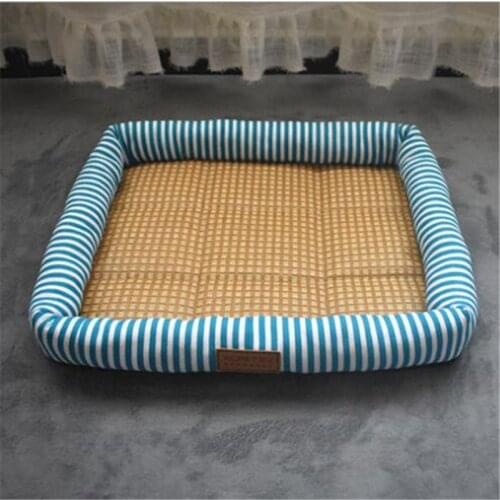 Summer Pet House Dog Bed Nest with comfortable straw mat large pet dogs Sofa pet Kennels 5 colors and S-XL Sizes Available