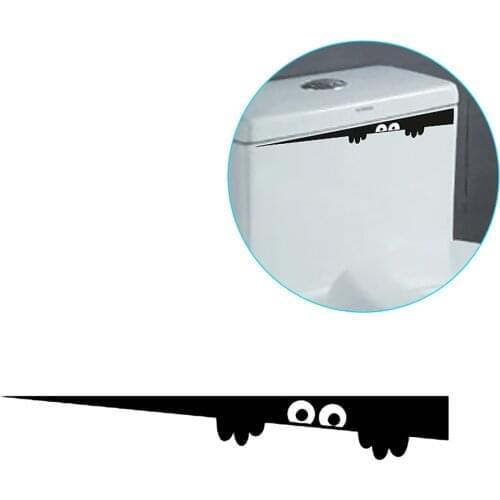 Art Sticker Wall Poster Bathroom Living Room Home Decor 3D Creative Wall Sticker Waterproof Toilet Stickers Switch Stickers