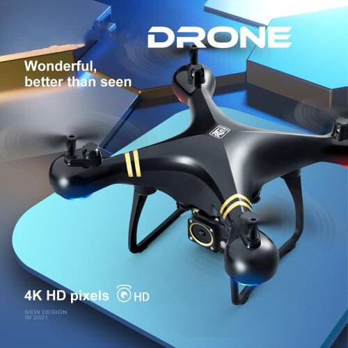 Drone 4k HD Dual Camera Fpv Drone Altitude Maintain One-Button Take-Off And Landing Rc Quadcopter For Beginner Flying 15mins