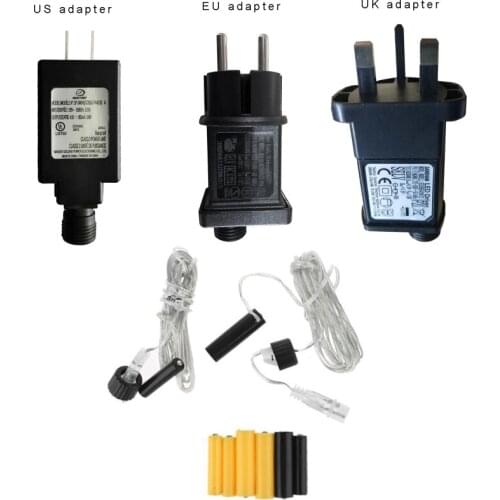 LR6 AA LR03 AAA Battery Eliminator Power Adapter for Christmas LED Light Toys Dropshipping