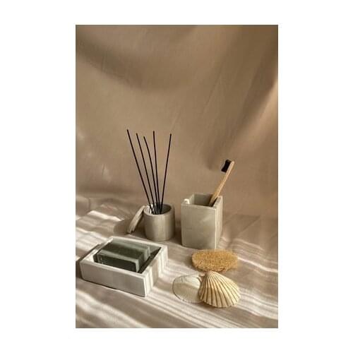 Alhome tyke home jackie concrete bathroom set tyk199644