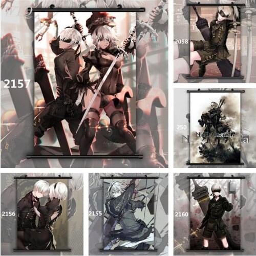 NieR Automata Yorha No 9 Type S Anime Posters Wall Poster Canvas Painting Wall Decor Wall Art Picture Room Decor Home Decor