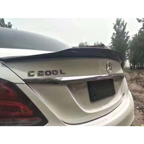 Fit for Mercedes-Benz w205 c180 psm carbon fiber spoiler wing