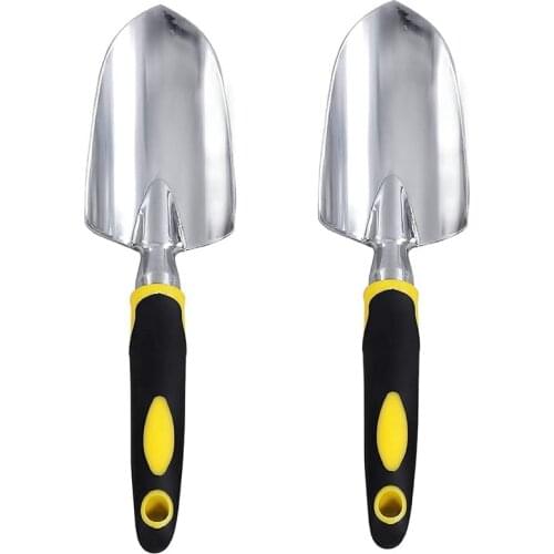 Garden Hand Shovel, Gardening Hand Tools Set Garden Trowel Gardening Shovel Set Transplant Trowel with Rubber