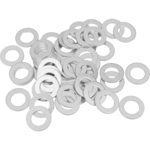 Oil Pan Drain Plug Crush Washers Seals 14mm For 94109 14000