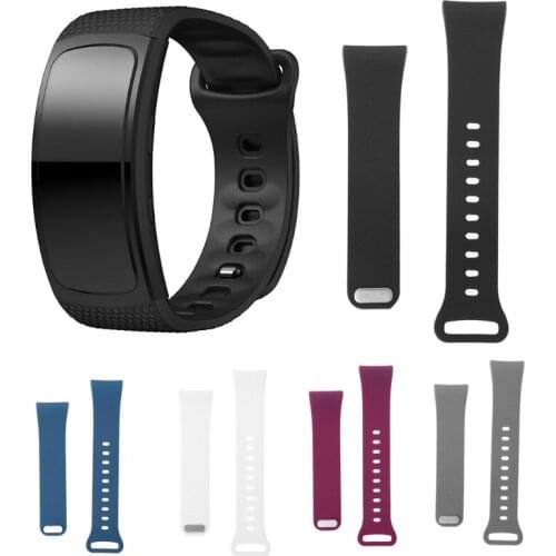 OOTDTY Replacement Wristband For Samsung Gear Fit 2 Pro Band Luxury Silicone Watchband