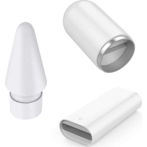 Replacement Tib For Apple Pencil 2 1 IPencil Nib For IPad Air Stylus For Apple Pen Adapter Magnetic Replacement Cap New