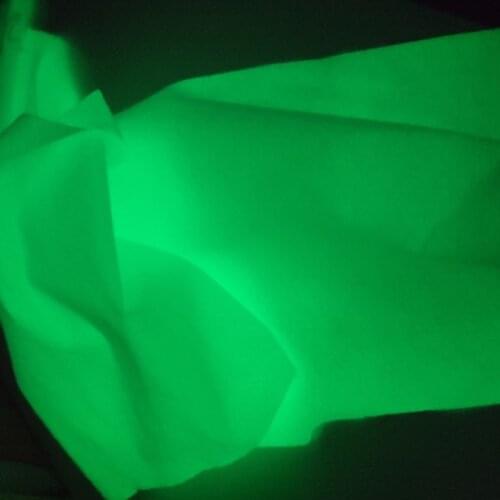 45cm*150cm Reflective Velvet Fabric Glow in Dark Fabric Luminous Plush Fabric Fluorescent Edge Fabric for DIY Sewing Toys Cloth