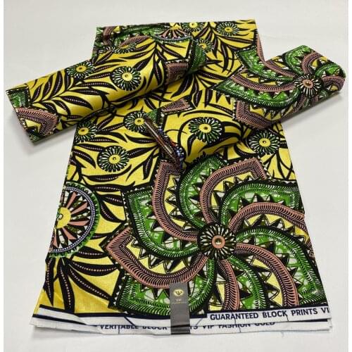 Ankara Fabric African Real Wax Prints Cotton Fabric Veritable Soft99 High Quality Nigerian Style Dress Material For Sewing SP-ER