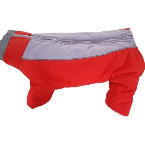 Thicken Warm Dog Clothes Winter Pet Coat Jacket Dog Jumpsuit Poodle Bichon Pomeranian Schnauzer Welsh Corgi Dog Clothing Outfit